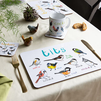 Boxed Set Of Six Playful Place Mats, 4 of 9