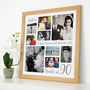 Personalised 90th Birthday Square Photo Collage, thumbnail 7 of 11