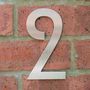 Mackintosh Stainless Steel House Number, thumbnail 5 of 12