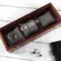 Personalised Luxury Wooden Watch Box, thumbnail 5 of 5