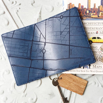 City Map Personalised Passport Cover Holder, 5 of 5