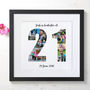 Personalised 21st Birthday Photo Collage, thumbnail 1 of 8