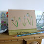 Snowdrops Hand Finished Greetings Card, thumbnail 7 of 11