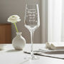 Retirement Diamante Embellished Champagne Flute Glass, thumbnail 2 of 9