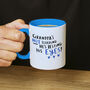 'Grandad's Not Sleeping He's Resting His Eyes' Mug, thumbnail 1 of 12