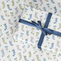 Christmas Stocking Wrapping Paper Roll Or Folded, thumbnail 1 of 3