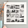 Personalised Photo Collage Canvas Or Print, thumbnail 7 of 10