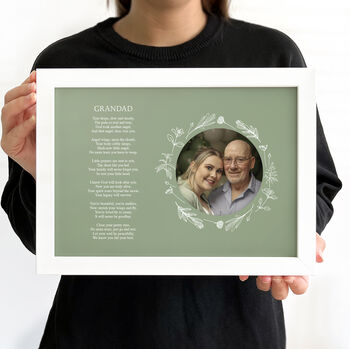 Personalised Anniversary Photo Poem Print, 7 of 12