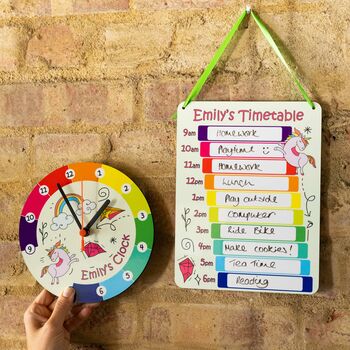 Childs All Day Clock And Schedule Set, 4 of 7