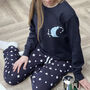 Moon Phase Star Sign Personalised Loungewear, thumbnail 1 of 2