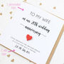 Personalised China 20th Wedding Anniversary Card, thumbnail 8 of 8