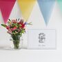 'New Home' Botanical Posy Flower Letterbox Gift, thumbnail 3 of 7