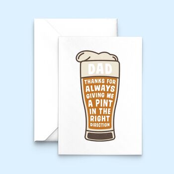Funny Pint Card For Dad, 2 of 2