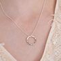 Personalised Organic Circle Necklace, thumbnail 5 of 12