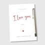 Valentines Card I Love You More, thumbnail 4 of 7