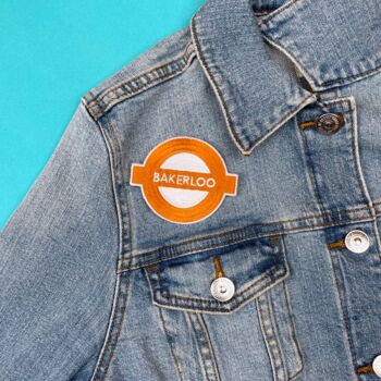 Transport For London Bakerloo Line Sew On Patch, 2 of 2