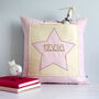 Personalised Star Pocket Cushion Gift For Girls, thumbnail 7 of 12