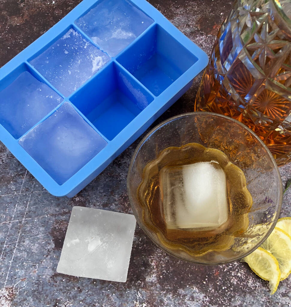 Extra Large Silicon Ice Cube Tray, 1 of 3