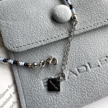 West Ham United Women Fan Bead Bracelet With Charms, 5 of 5