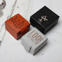 Personalised Best Man Double Ring Box, thumbnail 6 of 6