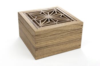 Small Wooden Kumiko Box, 4 of 8