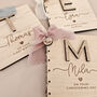 Personalised Luxury Wooden First Birthday Card, thumbnail 4 of 4