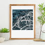 Map Of Whitstable Signed Print, thumbnail 3 of 3