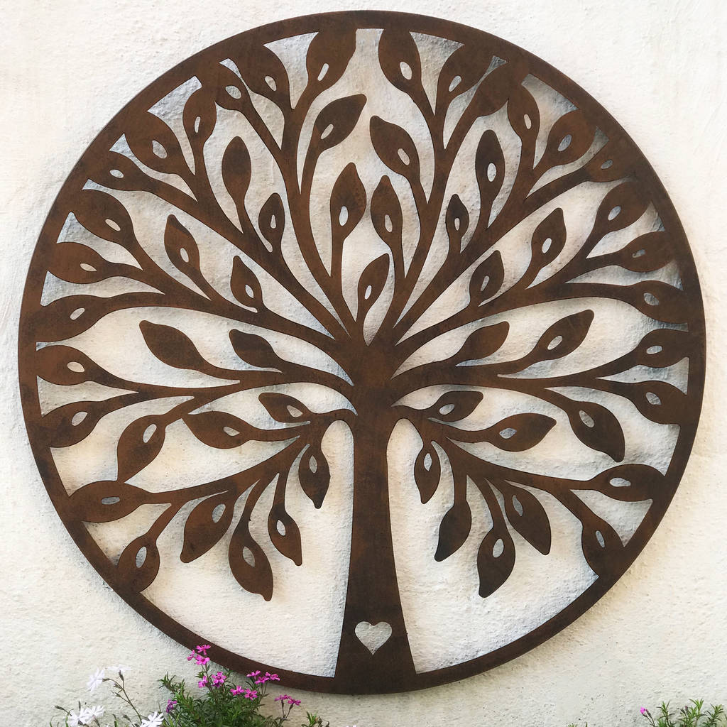 Heart Tree Wall Art By Blackdown Lifestyle | notonthehighstreet.com