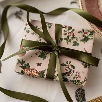 Gold Folksy Floral Huggie Earrings, 8 of 8