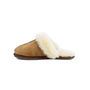 Tan Sheepskin And Suede Slippers, thumbnail 3 of 7