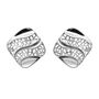 Square Wave Clip On Earrings, thumbnail 2 of 4