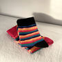 Two Pack Of Striped Socks In Box, thumbnail 4 of 4