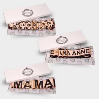 Personalised Bag Strap | Extra Long Crossbody Replacement Bag Strap, 7 of 12