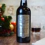 Personalised Lbv Port Bauble With Pewter Label, thumbnail 2 of 6