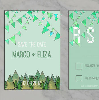 Forest Wedding Stationery Suite, 4 of 7