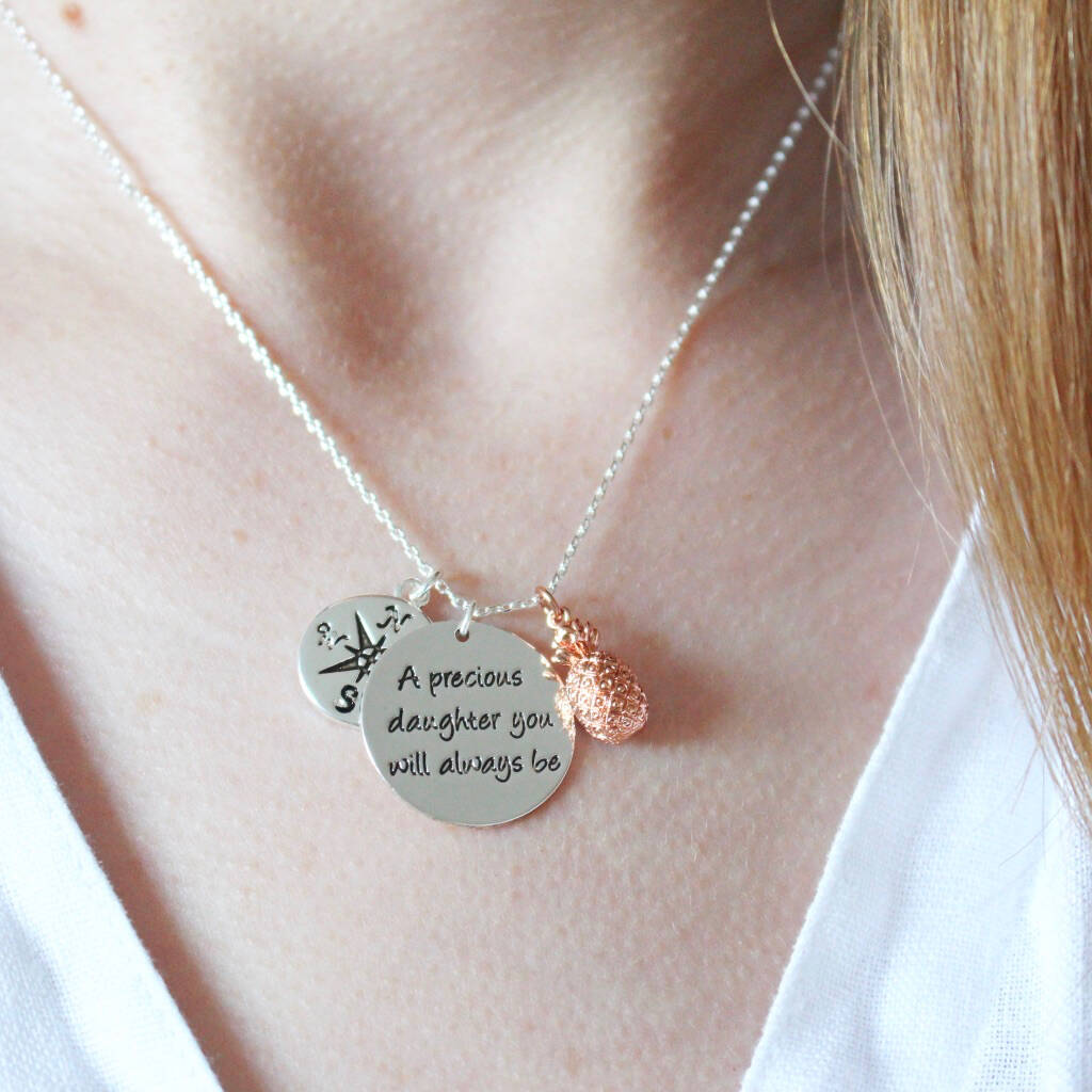 Personalised Meaningful Words Necklace By Lisa Angel