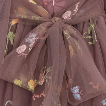 Enchanted Angel Fairy Flower Girl Dress Heather, 9 of 10