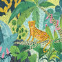 Jungle Leopard Art Print, thumbnail 5 of 6