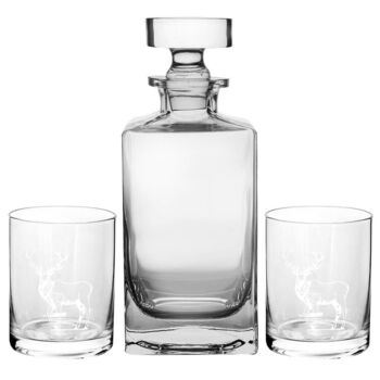 Personalised Decanter And Tumblers Set, 2 of 8