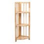 Modern Wood Corner Bookcase, thumbnail 2 of 6