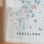 Barcelona Illustrated Map, thumbnail 2 of 4