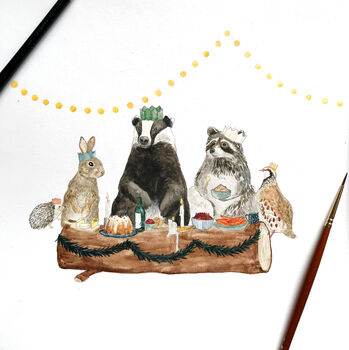'Say Yule Be There' Christmas Card, 4 of 4