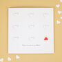 Handmade You're My One In A Million! Card White, thumbnail 4 of 8
