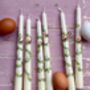 Hand Painted Easter Animals Candles, thumbnail 1 of 6