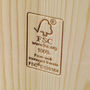 Personalised Robot Fsc Wooden Wine Box, thumbnail 6 of 6