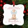 Personalised Dog Memorial Christmas Tree Bauble, thumbnail 1 of 4