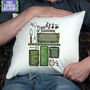 Personalised Years Of Gardening Birthday Gift Cushion, thumbnail 3 of 6