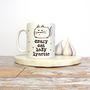 Personalised Crazy Cat Lady Funny Mug, thumbnail 3 of 4