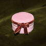 Velvet Bow Mini Round Jewellery Case, thumbnail 3 of 10