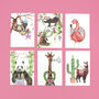'Festive Fiesta' Christmas Card Pack Of Six, thumbnail 1 of 9